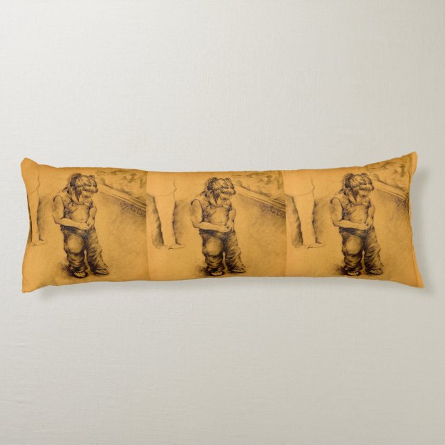 Jag är Borttappad i Le Tianguie, Mexiko Kroppskudde (Baksidan)