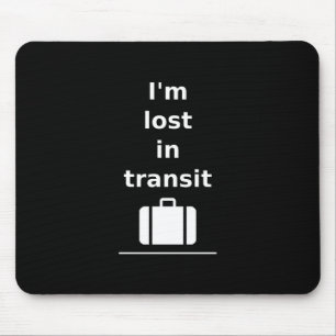 Jag är Borttappad i Mörken Monotone i Transit Trav Musmatta