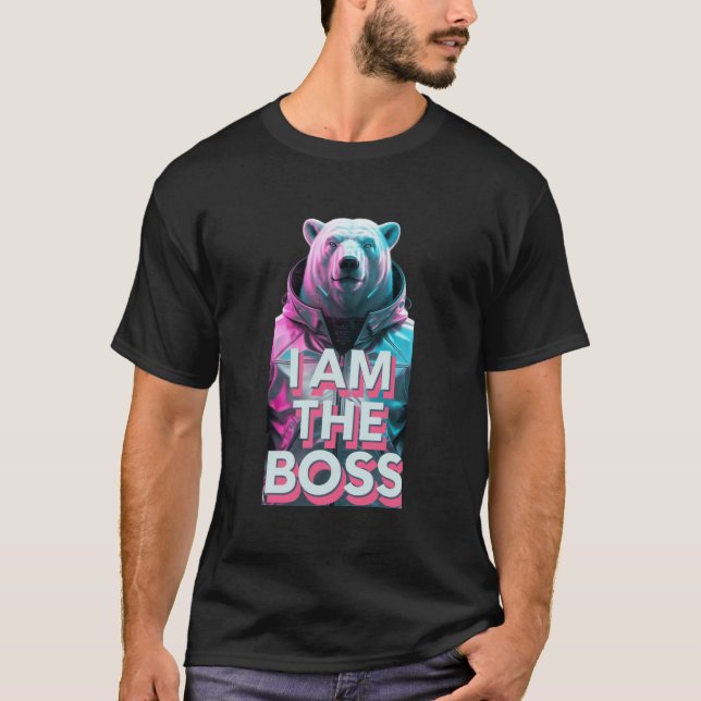 Jag är bossen  t shirt (Framsida)