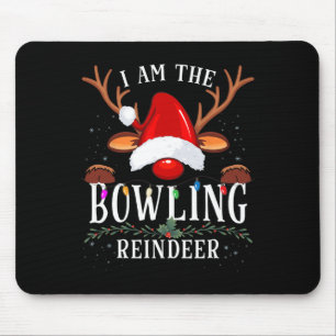 Jag är Bowling Reindeers julfamilj Musmatta