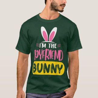 Jag är Boykompis Bunny Rabbit Öron Egg Funny Öster T Shirt