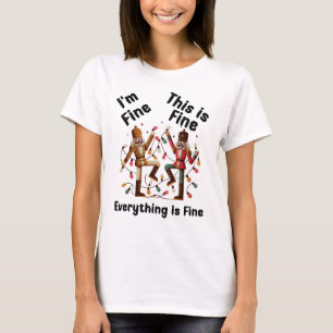 Jag är Bra allt är Bra, julklackare T Shirt