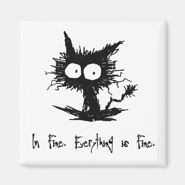 "Jag är Bra, allt är Bra"   Magnet (Framsidan)