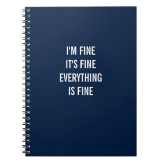 Jag är Bra, det är Bra, allt är Bra Anteckningsbok