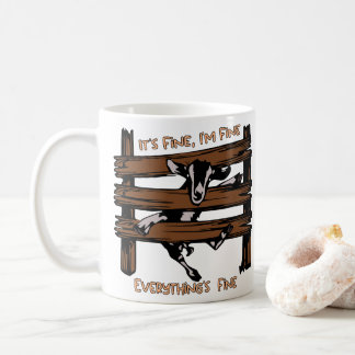 Jag är Bra Det är Bra Allt är Bra. Kaffemugg