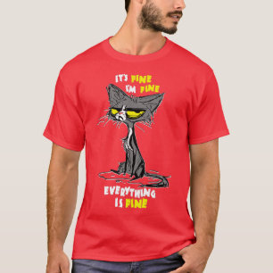 Jag är Bra Funny Sarcastic Cat T Shirt