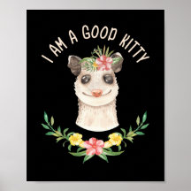 Jag är Bra Kattunge Funny Cute Possum Älskare Gift