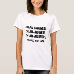Jag är Bra med matematik T Shirt