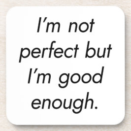 Jag är Bra nog för hårt plastUnderlägg Underlägg