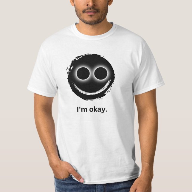 "Jag är Bra." White T-Shirt (Framsida)