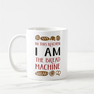 Jag är Bread Maskin Personlig Kaffemugg