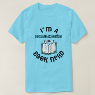 Jag är Brenda K Davies Bok Nerd T Shirt