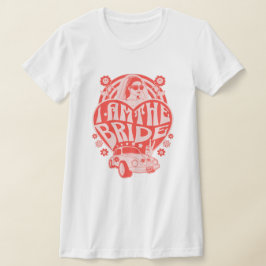 "Jag är Bride" Retro Brudens sida T Shirt
