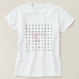 Jag är Bride Roligt Bröllop Ord Hitta Bachelorette T Shirt