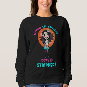 Jag är bruden där striper möhippan är t shirt