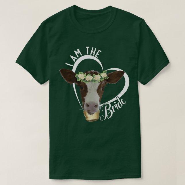 Jag är bruden, möhippa, JGA, polterabend  T Shirt (Design framsida)