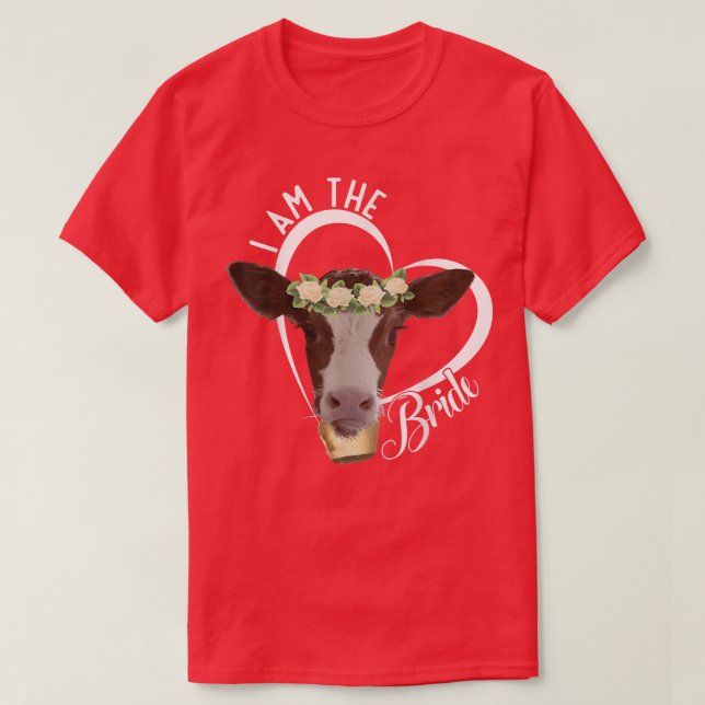 Jag är bruden, möhippa, JGA, polterer T Shirt (Design framsida)