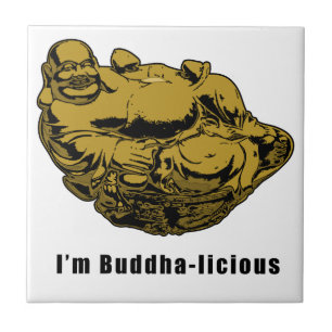 Jag är Buddha-skadlig Kakelplatta