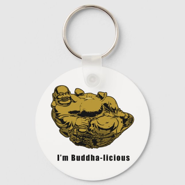 Jag är Buddha-skadlig Nyckelring (Framsida)