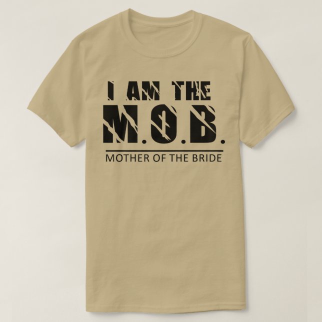 Jag är Budens mamma. T Shirt (Design framsida)