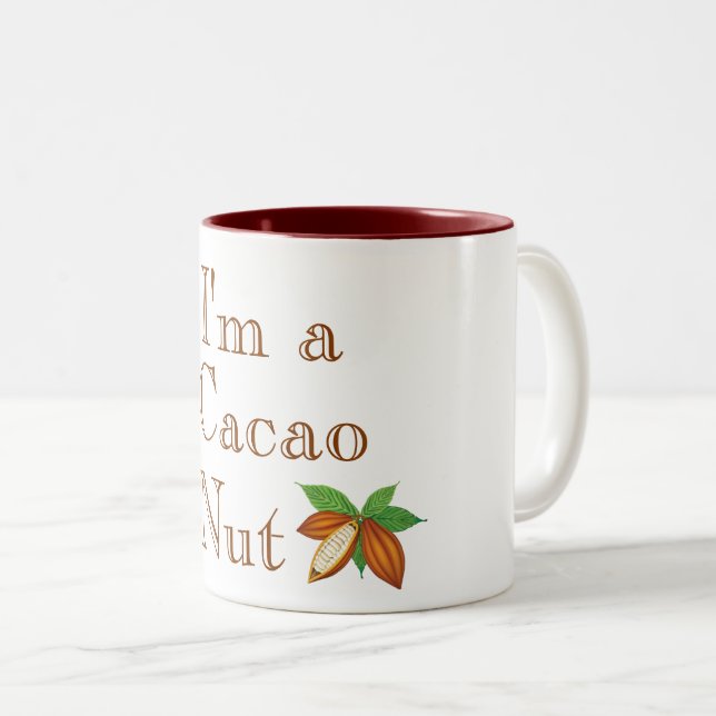 Jag är Cacao Nöt-kaffe Mugg (Framsida höger)