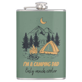 Jag är Camping Pappa - Funny Fars dag Camping Fickplunta