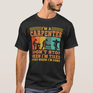 Jag är Carpenter Carpentry Wood Woodworking T Shirt
