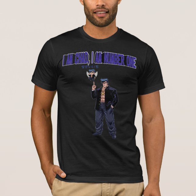 JAG ÄR CHAD, JAG ÄR NUMMER ETT T SHIRT (Framsida)