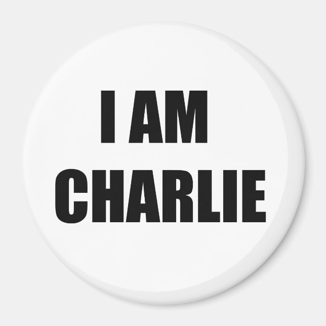 JAG ÄR CHARLIE MAGNET (Framsidan)