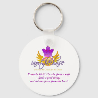 Jag är chase Keychain med skriptreferens Nyckelring