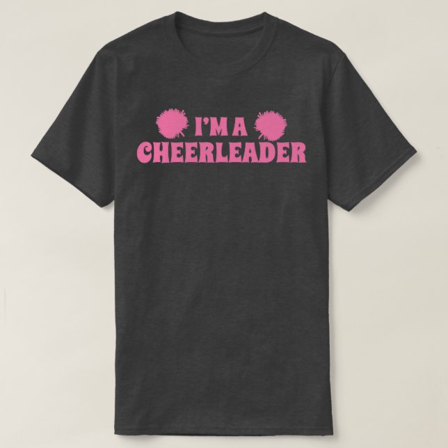 Jag är cheervore ledare Cheerlead Gift Idea T Shirt (Design framsida)