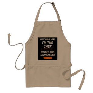 Jag är Chef Apron Förkläde