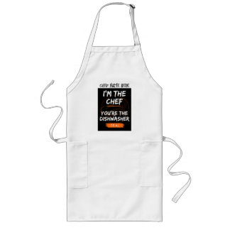 Jag är Chef Apron Långt Förkläde
