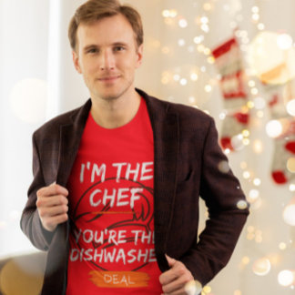 Jag är Chef, du är Dishwasher. Deal T Shirt