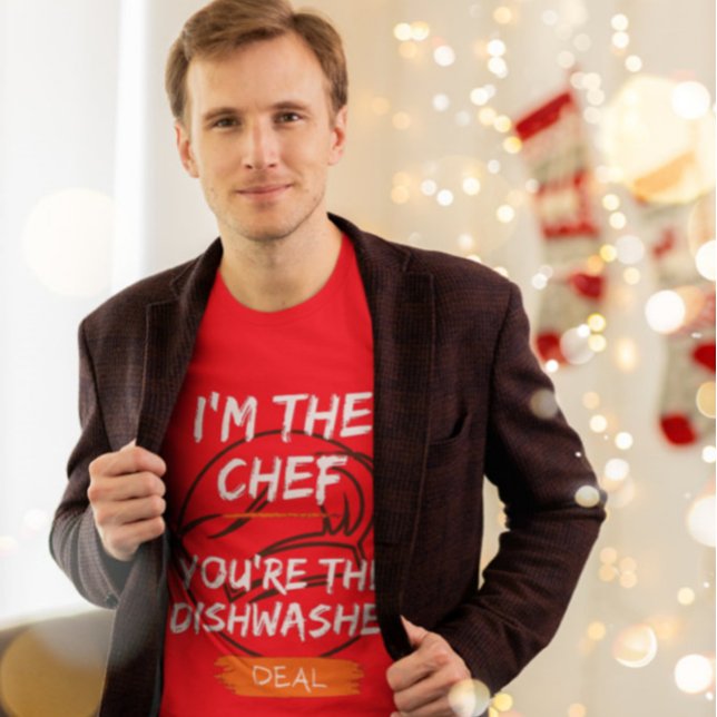 Jag är Chef, du är Dishwasher. Deal T Shirt (Skapare uppladdad)