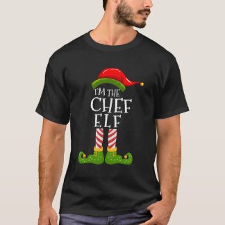 Jag är Chef Elf-gruppen som matchar familjejulen P T Shirt