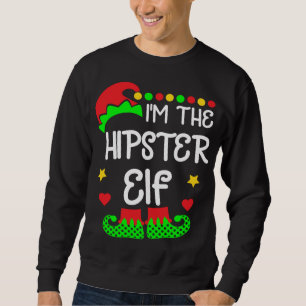 Jag är chef Elf i Charge Funny Familjejul Lång Ärmad Tröja