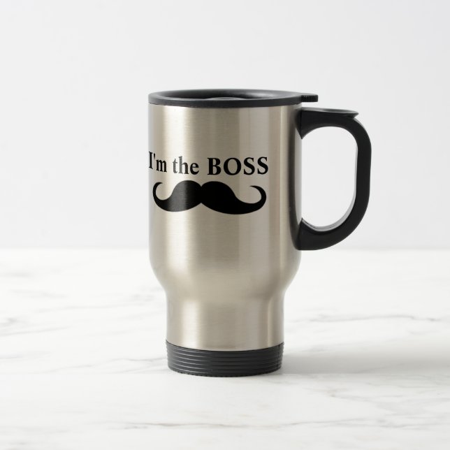 Jag är CHEF, TRAVELERS-kaffe mugg (Höger)