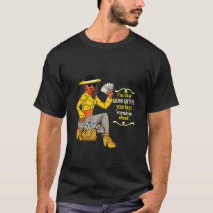 Jag är Chef Urban Slang Female Entrepreneur Prid T Shirt