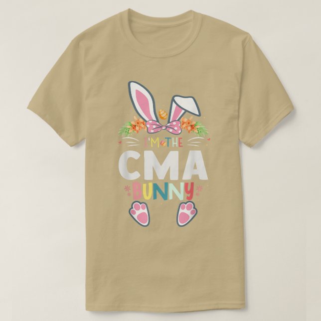 Jag är CMA-Auktoriseradens medicinska assistent Bu T Shirt (Design framsida)