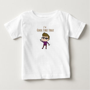 Jag är cool som pops t-shirt