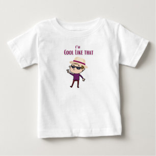 Jag är cool som pops t-shirt