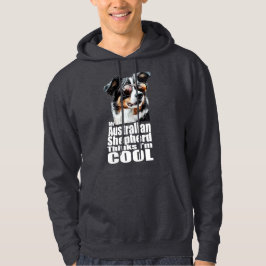 Jag är Coola Australian shepherd Hoodie