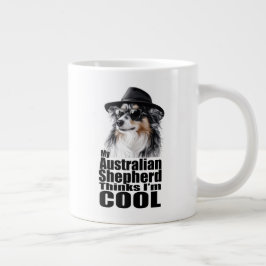 Jag är Coola Australian shepherd Jumbo Mugg
