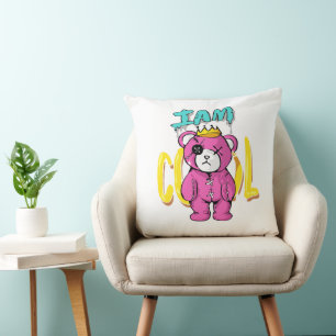 Jag är Coola Bear, för att ta hand om det. Kudde