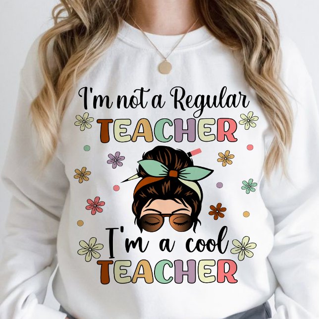Jag är Coola Lärare, Lärare Lärare. T Shirt (I'm A Cool Teacher, funny Teacher Appreciation sweatshirt, Funny Teacher sweatshirt)