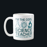 Jag är Coola Science Teacher Kaffemugg<br><div class="desc">Jag är den Coola vetenskapsläraren Alla pratar om</div>