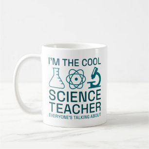 Jag är Coola Science Teacher Kaffemugg