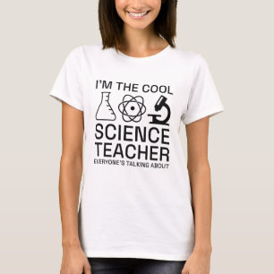 Jag är Coola Science Teacher T Shirt