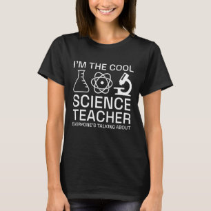 Jag är Coola Science Teacher T Shirt